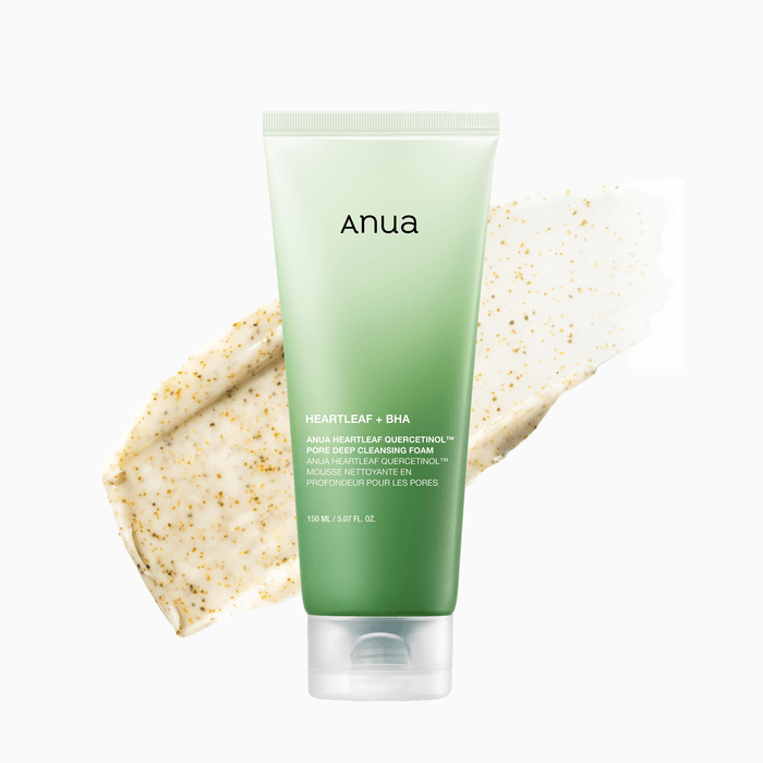 Anua Heartleaf Quercetinol Cleansing Foam 150ml | GlamTouch UK