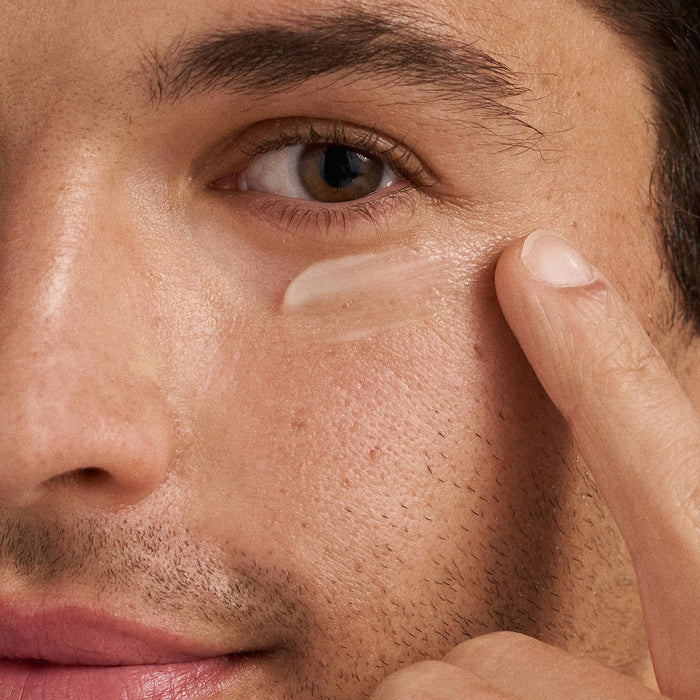 awaken peptide depuffing eye gel model