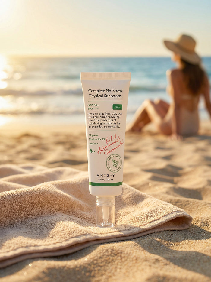 Axis-Y Complete No-Stress Physical Sunscreen V3 Spf50+