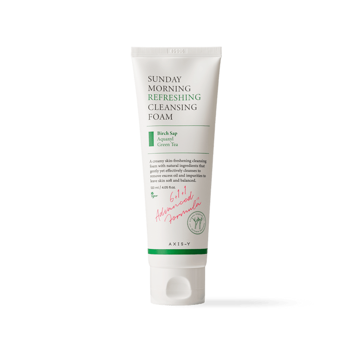 AXIS - Y Sunday Morning Refreshing Cleansing Foam 120ml - Komiko Beauty