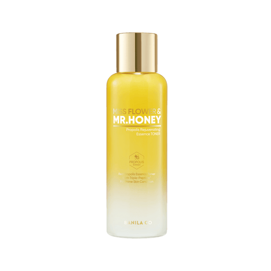 BanilaCo Miss Flower & Mr.Honey Propolis Rejuvenating Essence Toner 190ml - Komiko Beauty