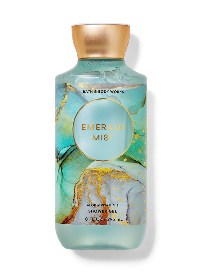 Bath and Body works  emerald mist shower gel