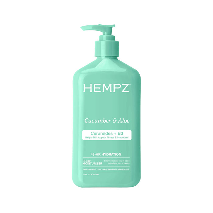 Beauty Actives Cucumber & Aloe Moisturizing Body Lotion with Ceramides + B3 Hempz