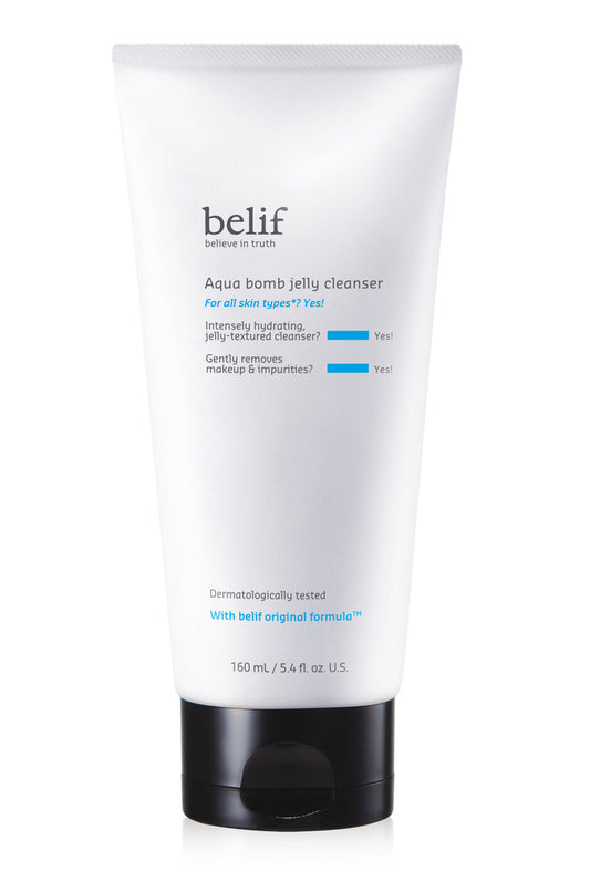 Belif Aqua Bomb Jelly Cleanser 160ml | GlamTouch UK