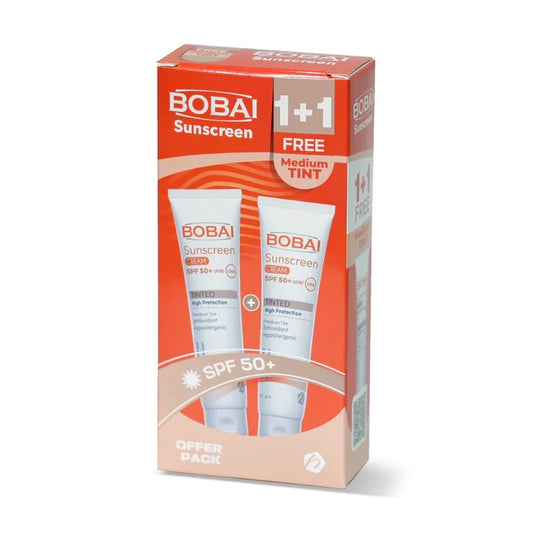 Bobai Sunscreen Spf50+ Cream Tinted Bundle