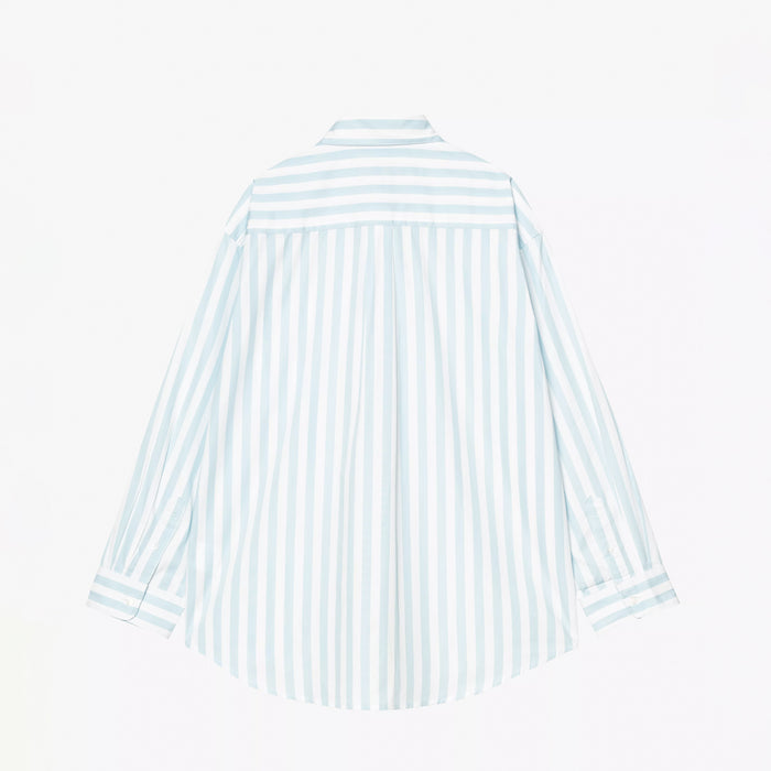 Carhartt WIP W' L/S ROYCE SHIRT, Icaria/White