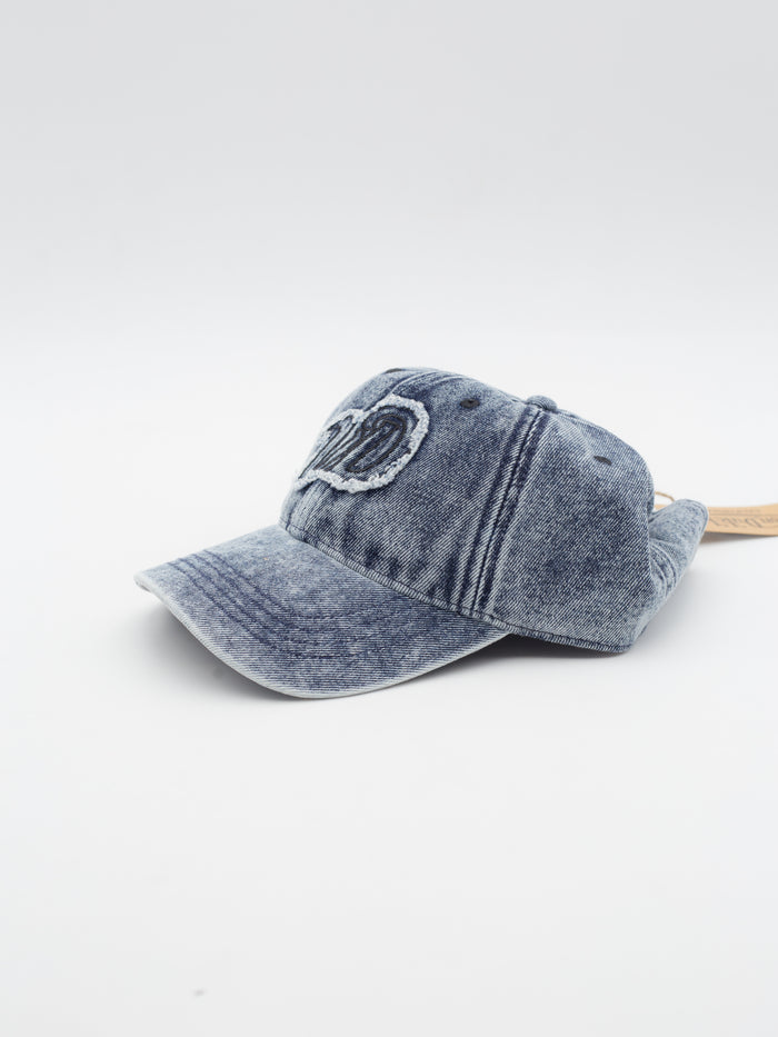 CD/FRINGE Dad Hat Denim