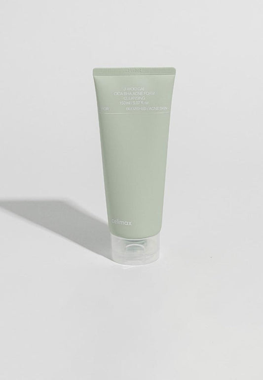 CELIMAX Ji Woo Gae Cica BHA Acne Foam Cleansing غسول البشرة المعالج لحب الشباب من سيليماكس