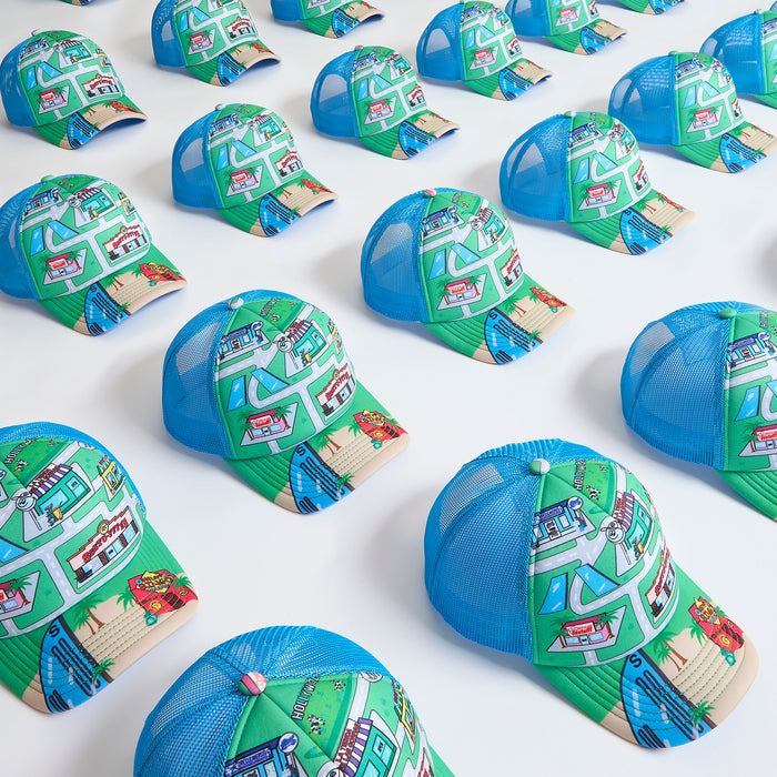 City Map Trucker Cap