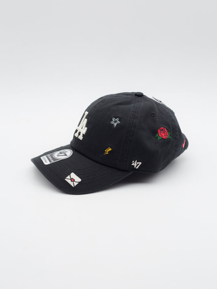 CLEAN UP Multi Scatter Los Angeles Dodgers Black