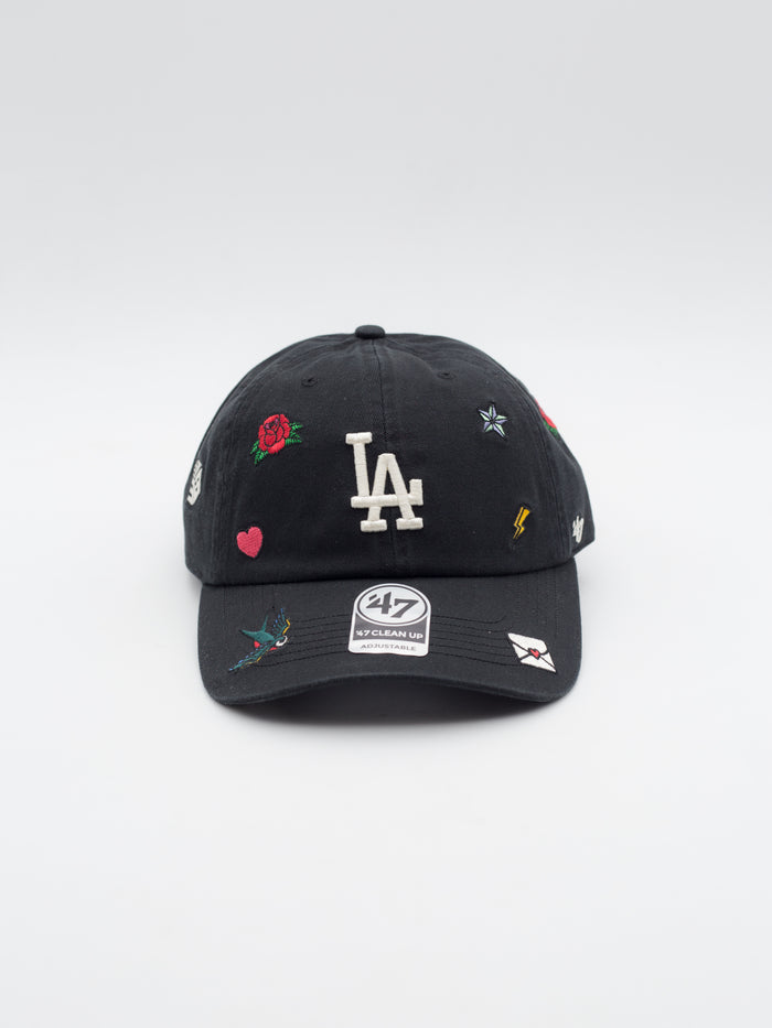 CLEAN UP Multi Scatter Los Angeles Dodgers Black