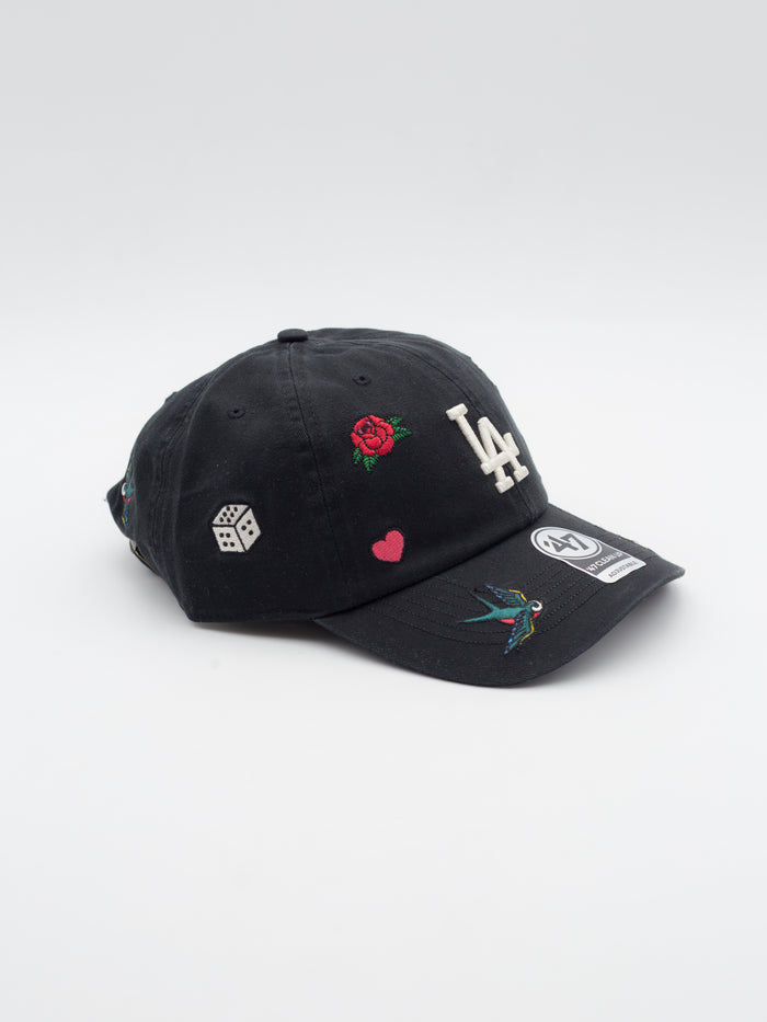 CLEAN UP Multi Scatter Los Angeles Dodgers Black