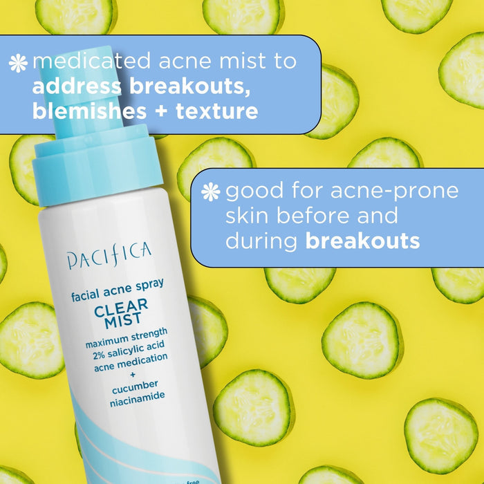 Clear Mist Facial Acne Spray - Pacifica