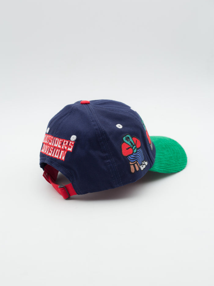 Crocodile Dad Hat Navy/Green