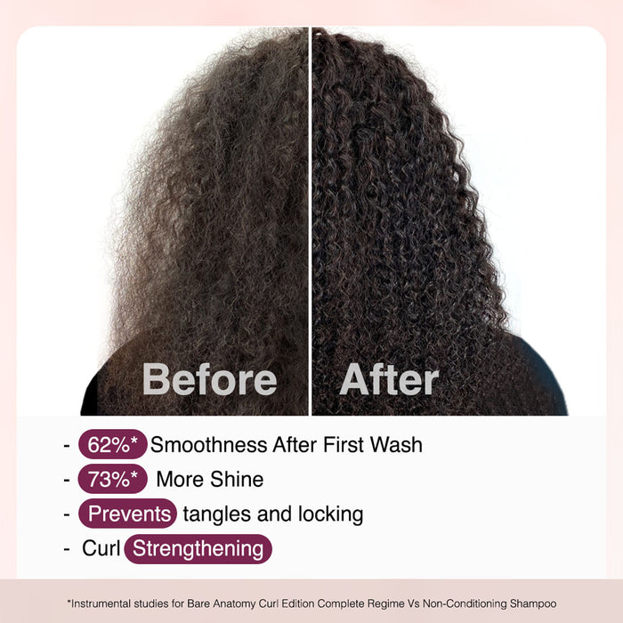 Curl Care Trio | Curl Defining Shampoo 250 ml, Hair Mask 250 gm & Gel 140 ml
