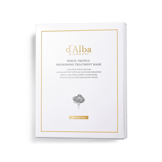 d'Alba White Truffle Nourishing Treatment Mask 25ml*5pcs - Komiko Beauty