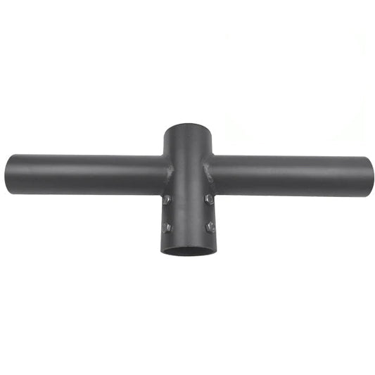 Double tête de mât en ligne - Insertion mât diamètre 80mm / Support 60mm