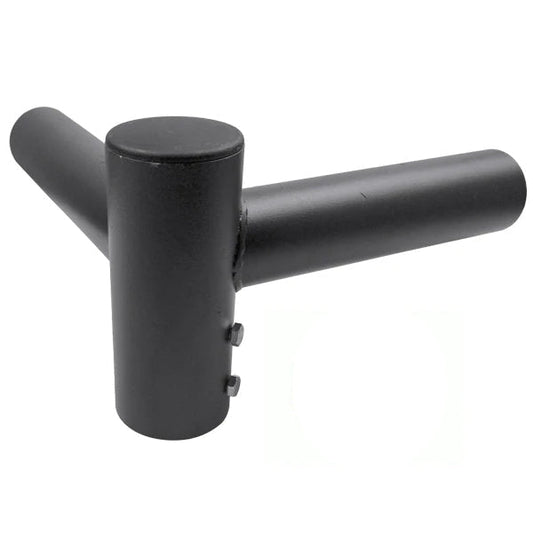 Double tête de mât perpendiculaire - Insertion mât diamètre 80mm / Support 60mm