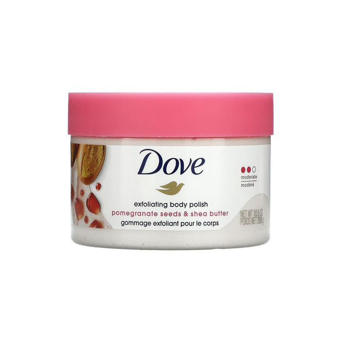 Dove Exfoliating Body Scrub with Pomegranate Seeds and Shea Butter Scent - 225ml
