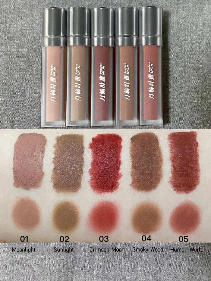 DRAMO X LAOGU Moonlight In Bottle Matte Lip Mud #03 Crimson Moon T4664