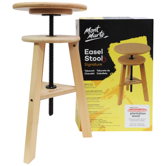 Easel Stool Signature