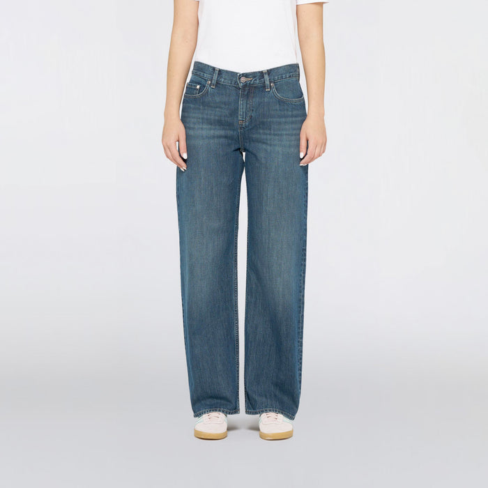 Edwin W' LEXIE PANT, Blue Diopside Wash