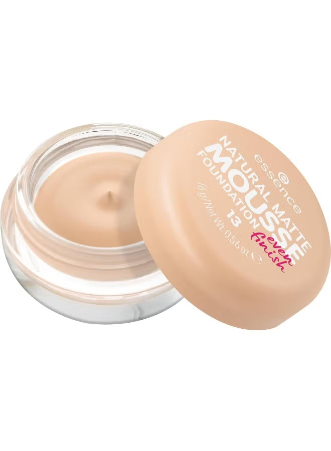 Essence Mousse Matte Foundation - (13) Warm Porcelain