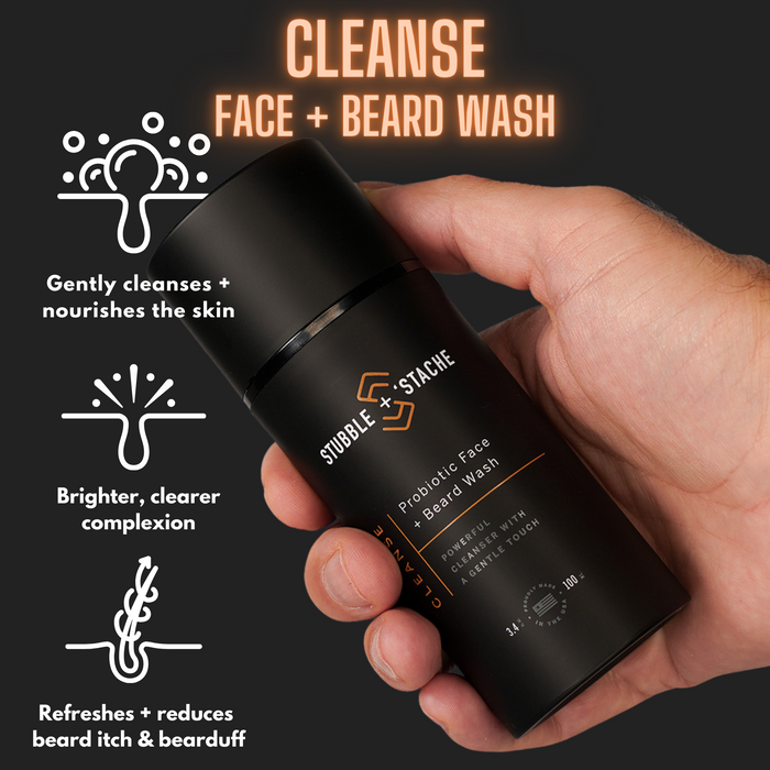 Face + Beard Essentials Kit