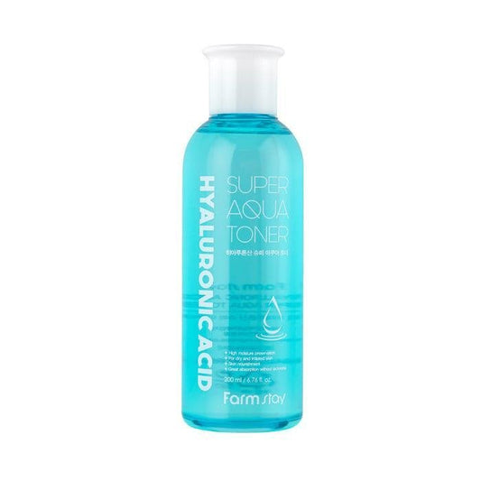 Farmstay Hyaluronic Acid Super Aqua Toner 200ml - Komiko Beauty