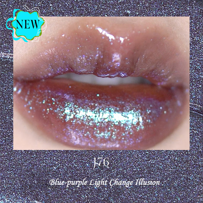Girlcult Chameleon Mirror Lip Glaze J76 Blue-purple Light Change Illusion T4549