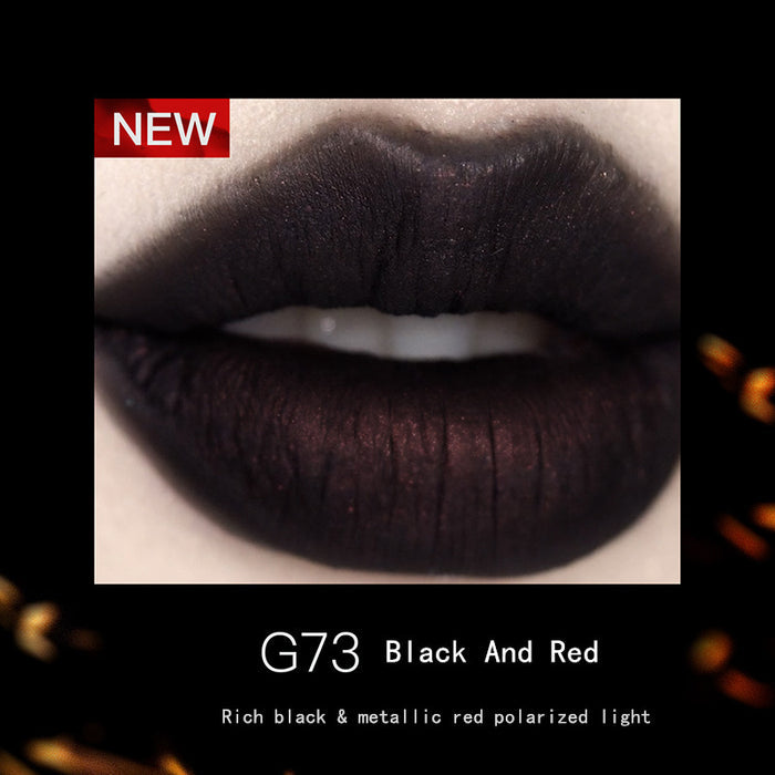 Girlcult Four Great Inventions Lip Glaze G73 Black And Red T4553