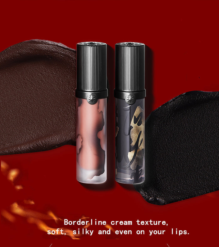 Girlcult Four Great Inventions Lip Glaze G73 Black And Red T4553