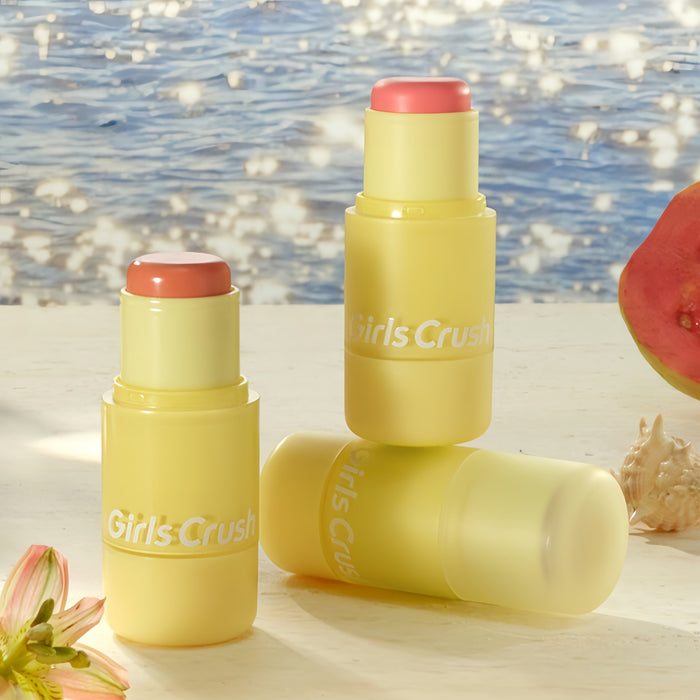 Girls Crush Sunkissed Glow Collection Glossy & Matte Blusher Stick T4724