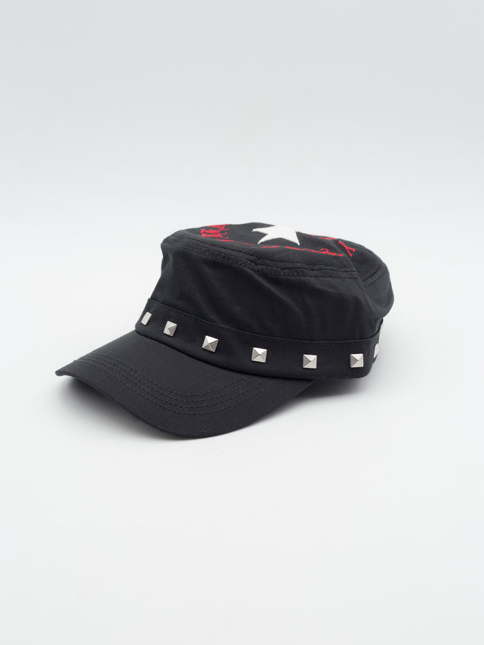 Guerrilla Studded Army Cap