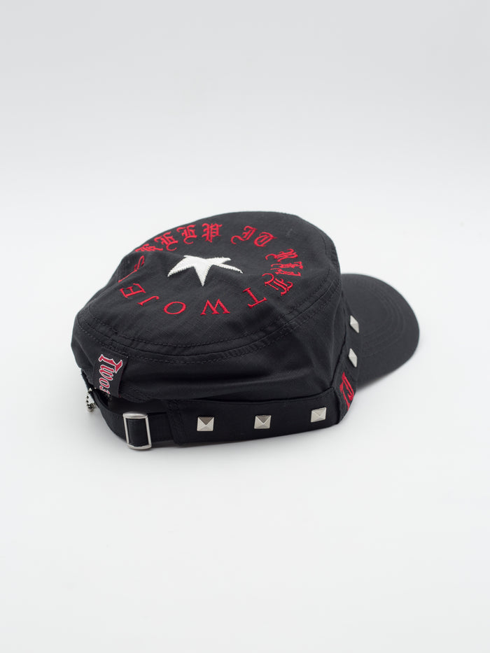 Guerrilla Studded Army Cap