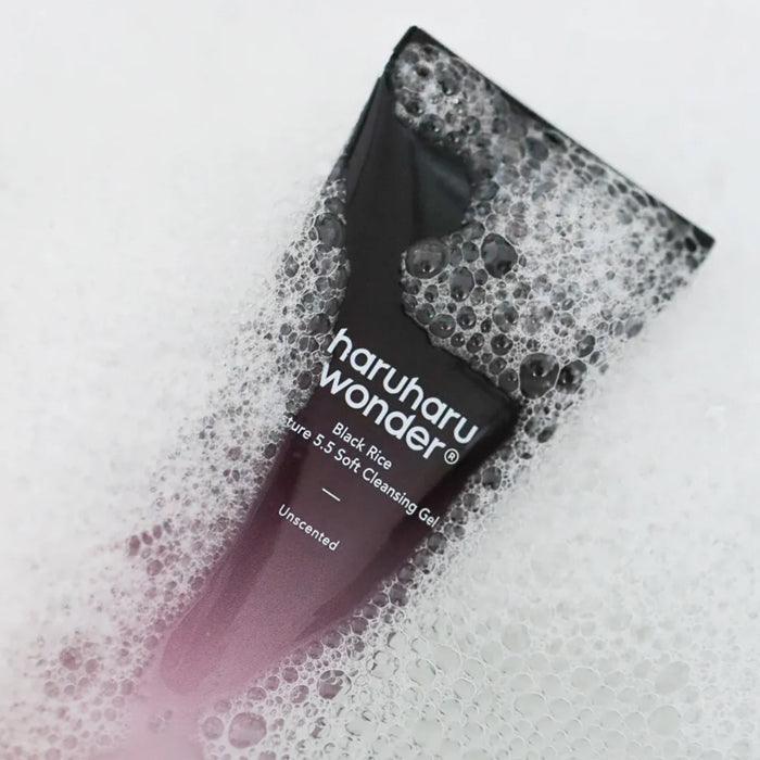 [Haruharu Wonder] Black Rice Moisture 5.5 Soft Cleansing Gel 100ml - Ballagrio