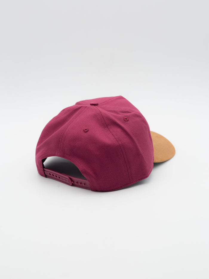 HITCH Brentwood Suede Philadelphia Phillies Snapback Burgundy