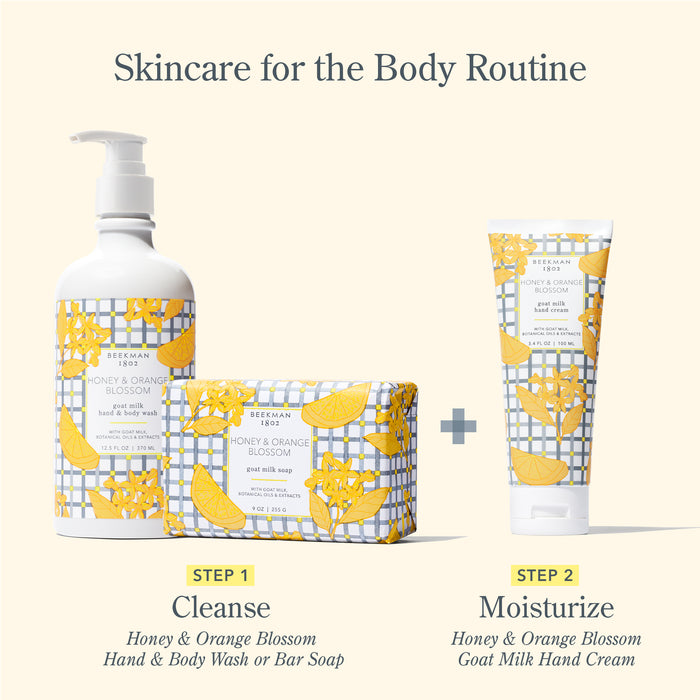 Clean, Hydrated Skin Starts Here. Step 1: Cleanse, Step 2: Moisturize