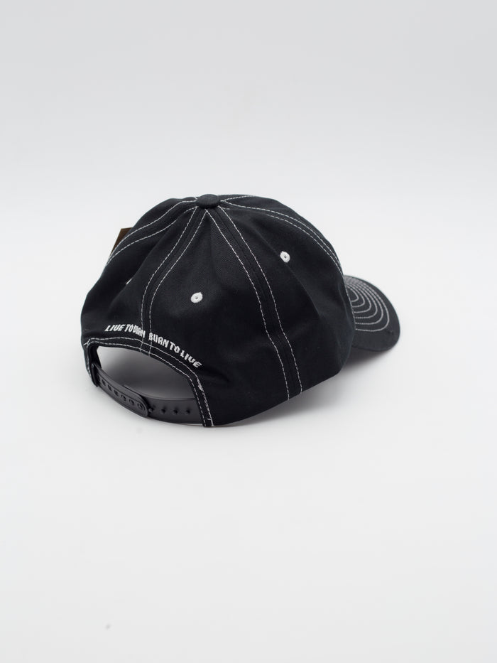 HUF x Spitfire Union Dad Hat Black