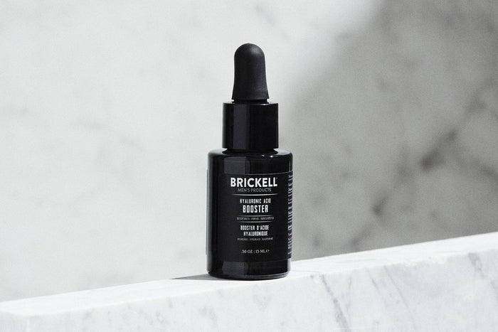 Hyaluronic Acid, Booster, Serum, Face Cream, Anti aging, wrinkle cream, wrinkle serum, best anti aging product, firming, tightening, youthful skin, wrinkle free face product, brickell mens product, organic, natural