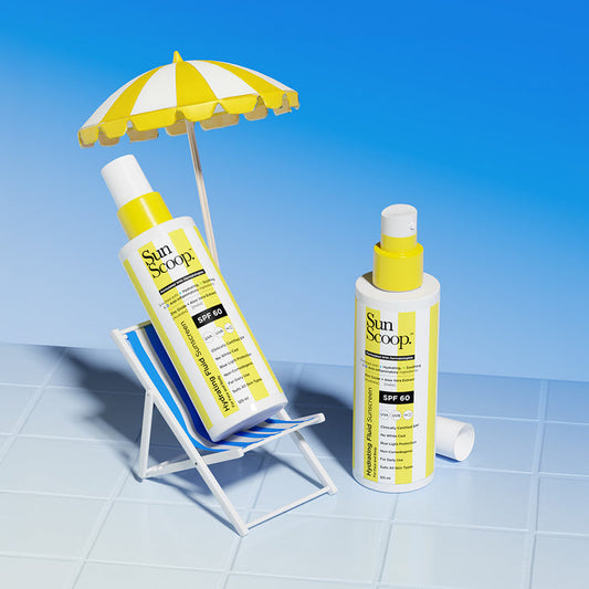 Hydrating Fluid Sunscreen  for Face & Body | SPF 60 PA++++| In-Vivo Tested - 125 ml | Pack of 2