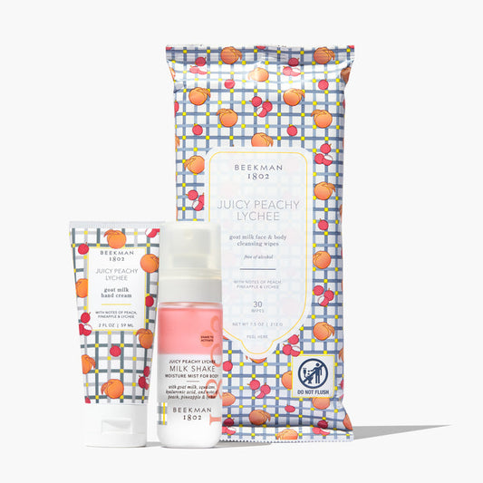 Just Peachy Face & Body Trio