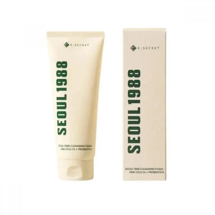 [K-SECRET] Seoul 1988 Cleansing Foam: Pine Cica 1% + Probiotics 150ml - Ballagrio