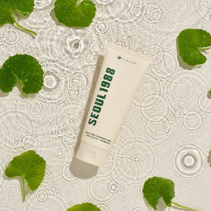 K-Secret SEOUL 1988 Cleansing Foam : Pine Cica 1% + Probiotics 150ml | GlamTouch UK