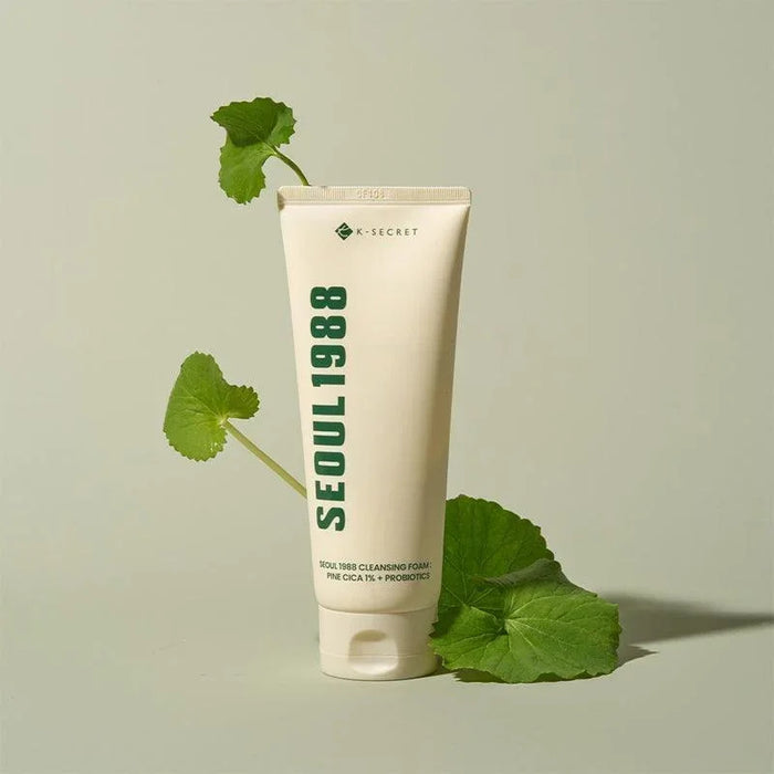[K-SECRET] Seoul 1988 Cleansing Foam: Pine Cica 1% + Probiotics 150ml - Ballagrio