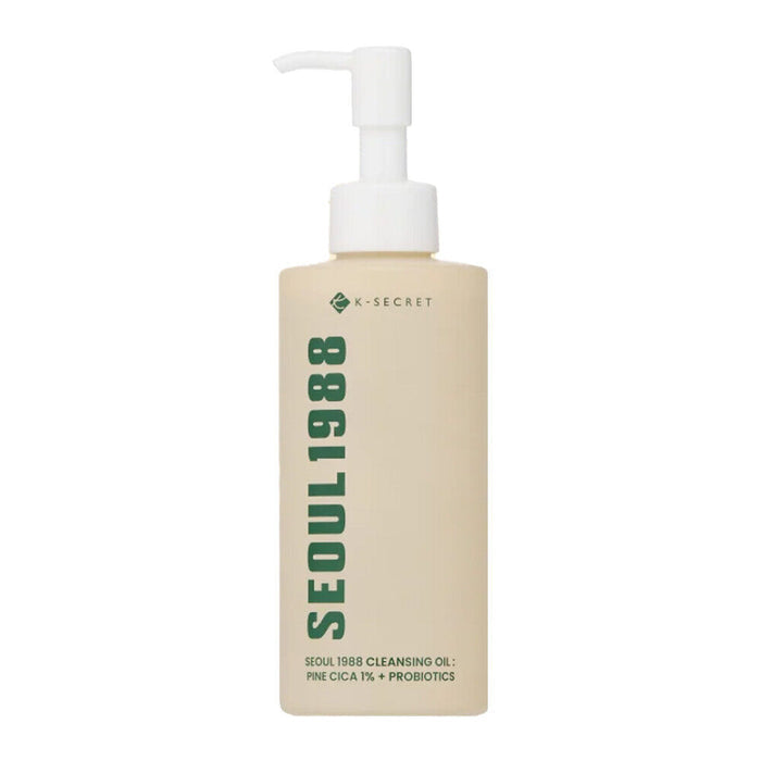 K-Secret SEOUL 1988 Cleansing Oil : Pine Cica 1% + Probiotics 200ml | GlamTouch UK