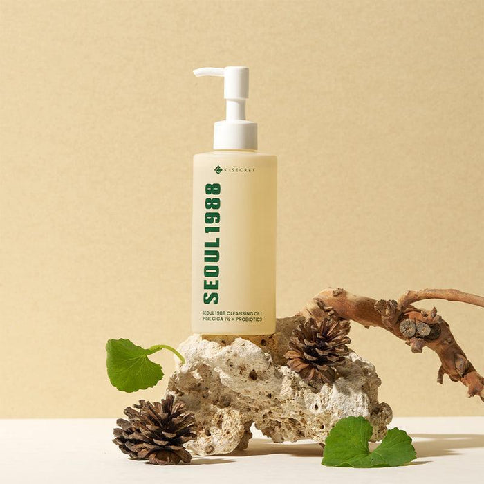 [K-SECRET] Seoul 1988 Cleansing Oil: Pine Cica 1% + Probiotics 200ml - Ballagrio