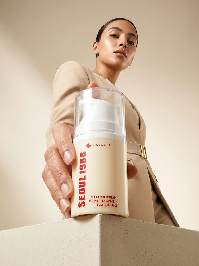 K-Secret Seoul 1988 Cream: Retinal Liposome 1% + Fermented Rice