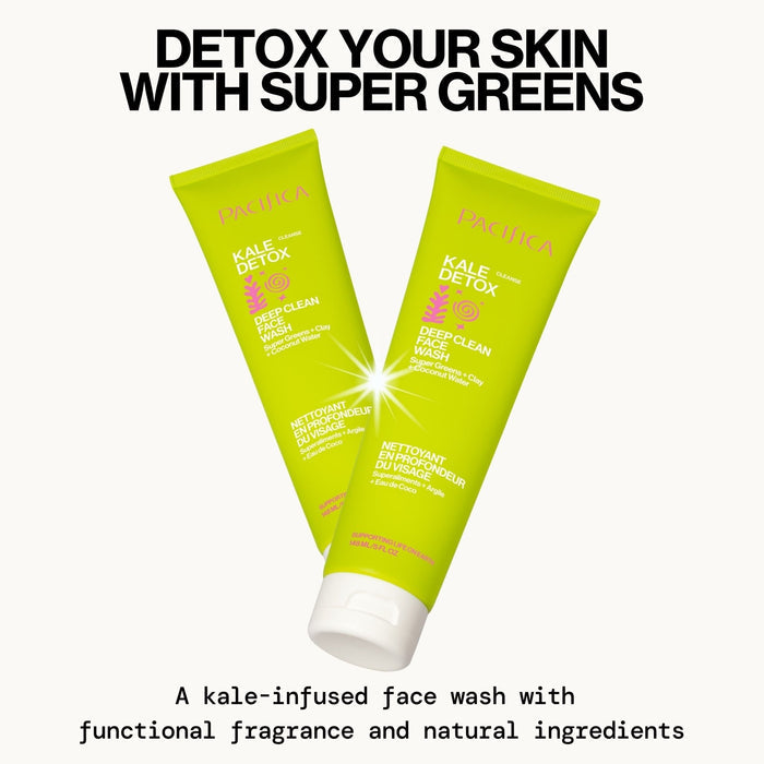 Kale Detox Deep Cleaning Face Wash - Pacifica
