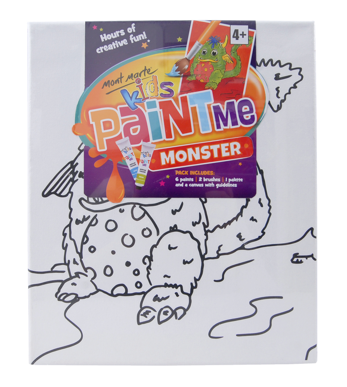 Kids Paint Me Canvas Set 10pc